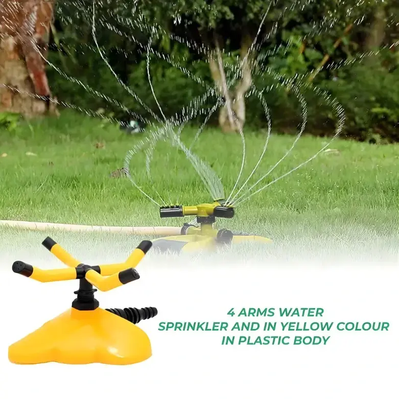 Skybird 4 Arm 360° Rotating Garden Water Sprinkler