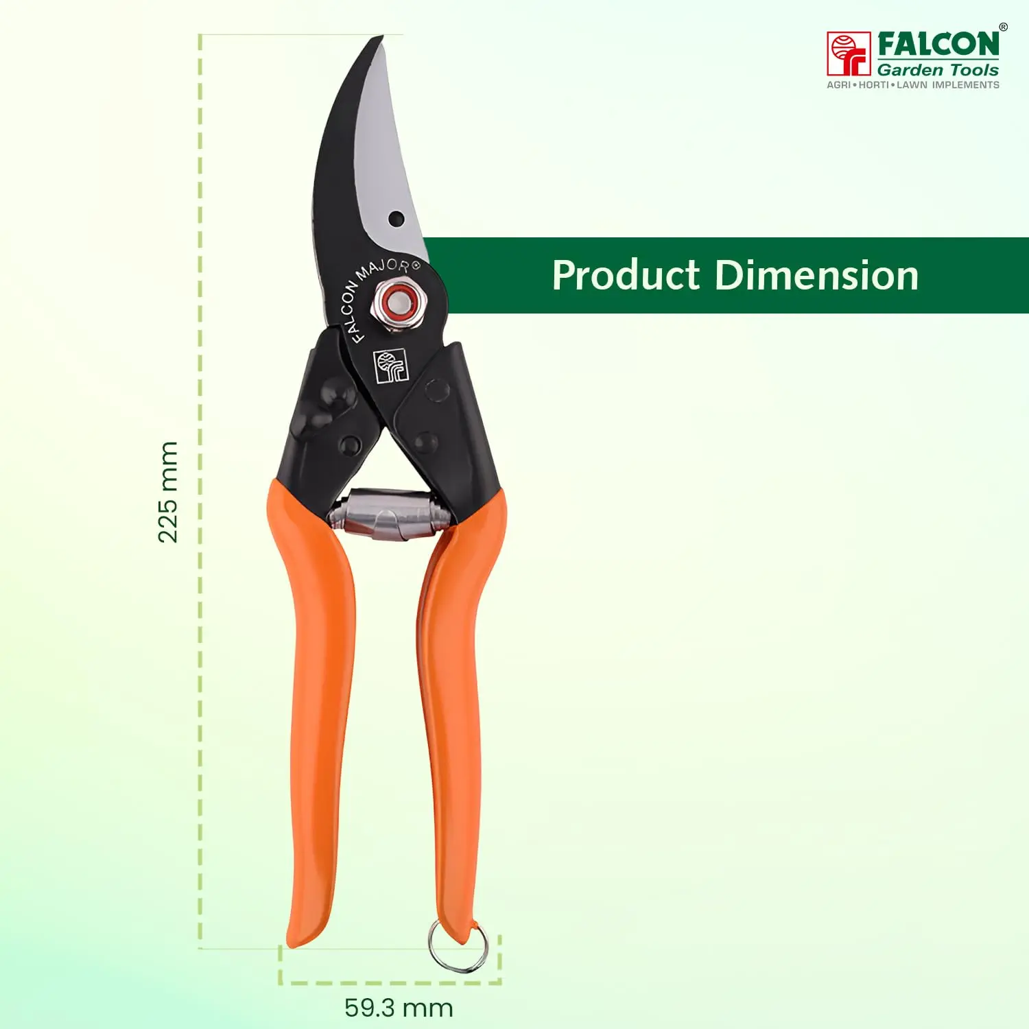 Falcon Pruning Secateur Major Heavy Duty Garden Cutter