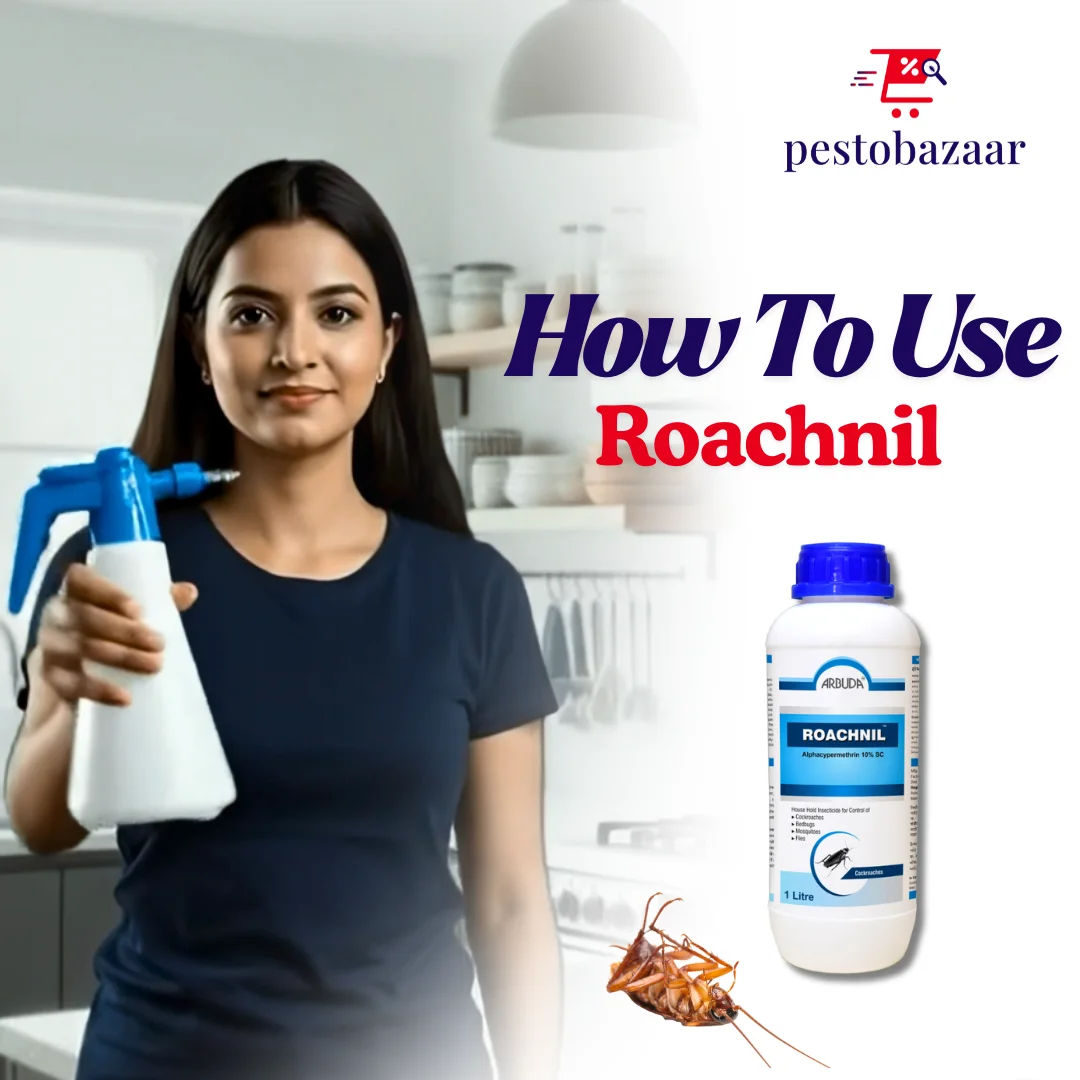 Roachnil - Odorless Insecticide for Cockroach, Fly & Mosquito - Pack of 2 Qty