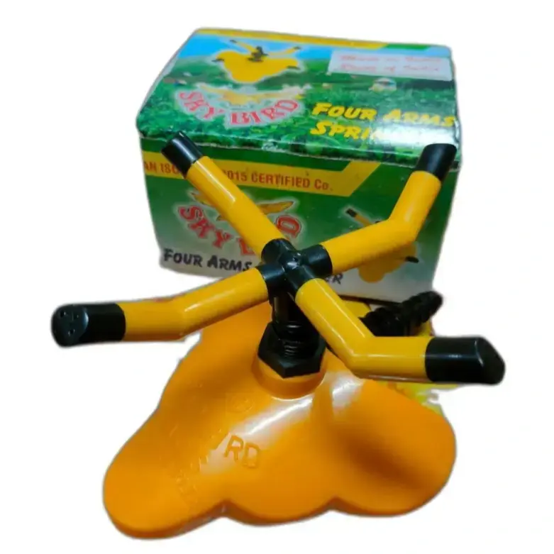 Skybird 4 Arm 360° Rotating Garden Water Sprinkler