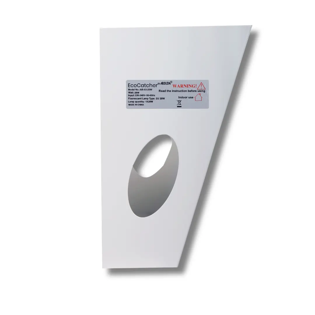 Eco Catcher Fly Catcher Machine 20W | UV Light Glue Trap for Flies, Mosquitoes & Flying Insects | Chemical-Free Indoor Insect Control for Home, Restaurant & Hospital