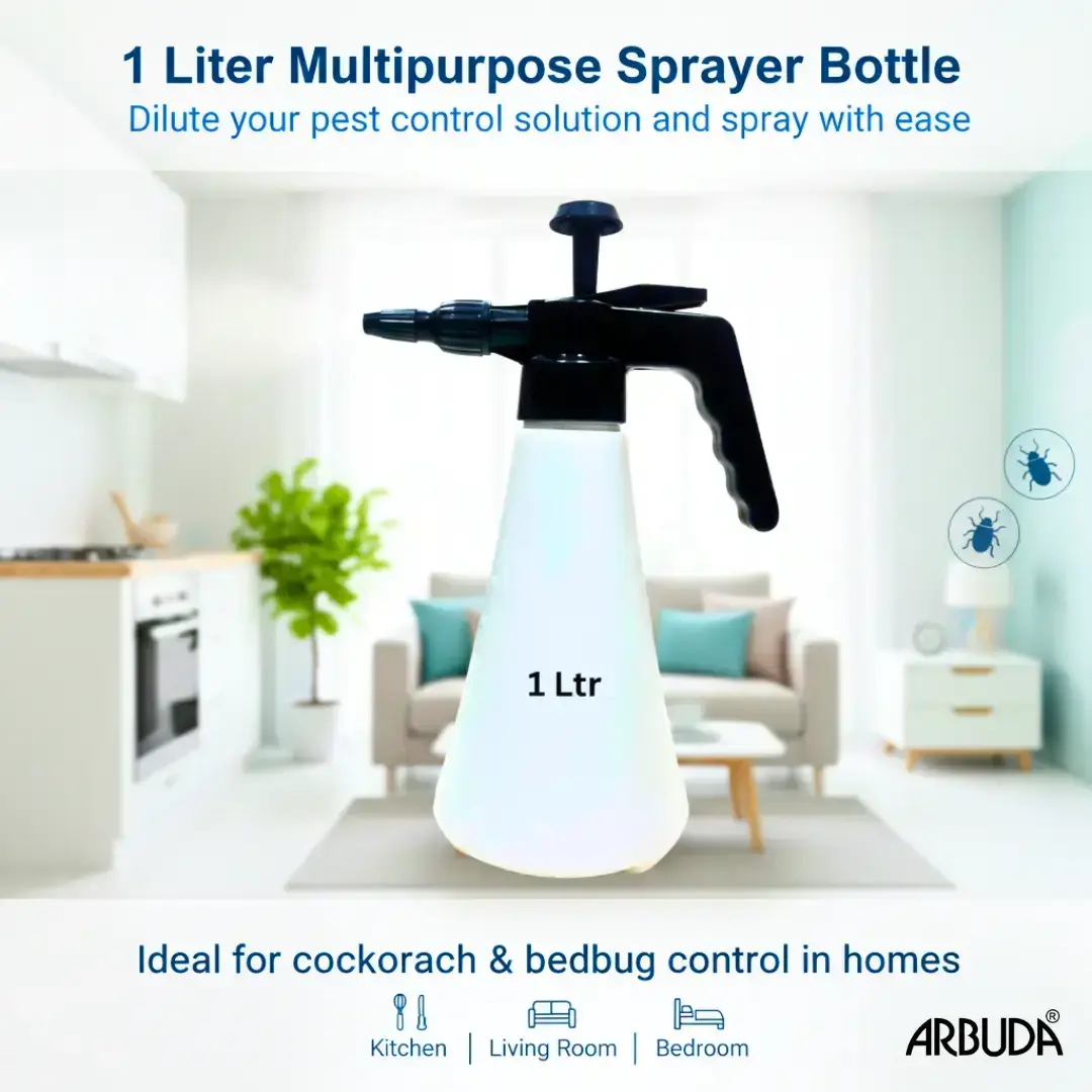 1 Litre Manual Pressure Sprayer with Adjustable Nozzle