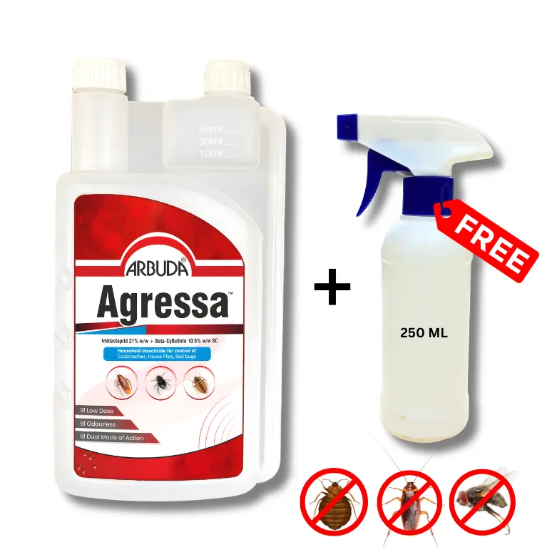 Agressa 1 Litre + Free 250 ml Sprayer Bottle
