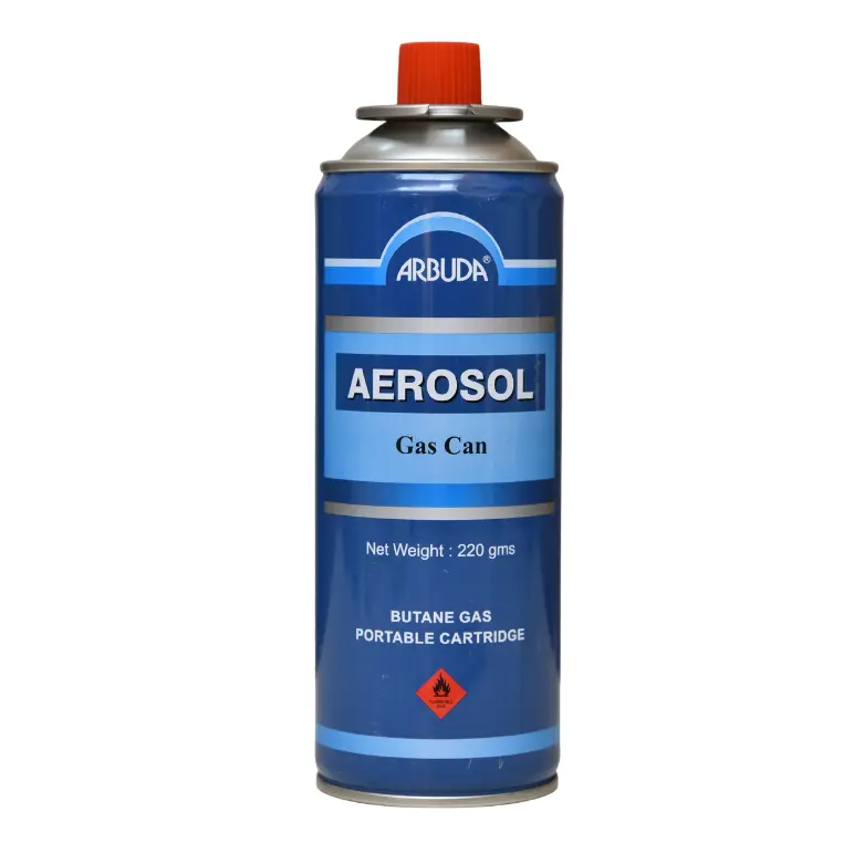 Aerosol Butane Gas Can 220 gm