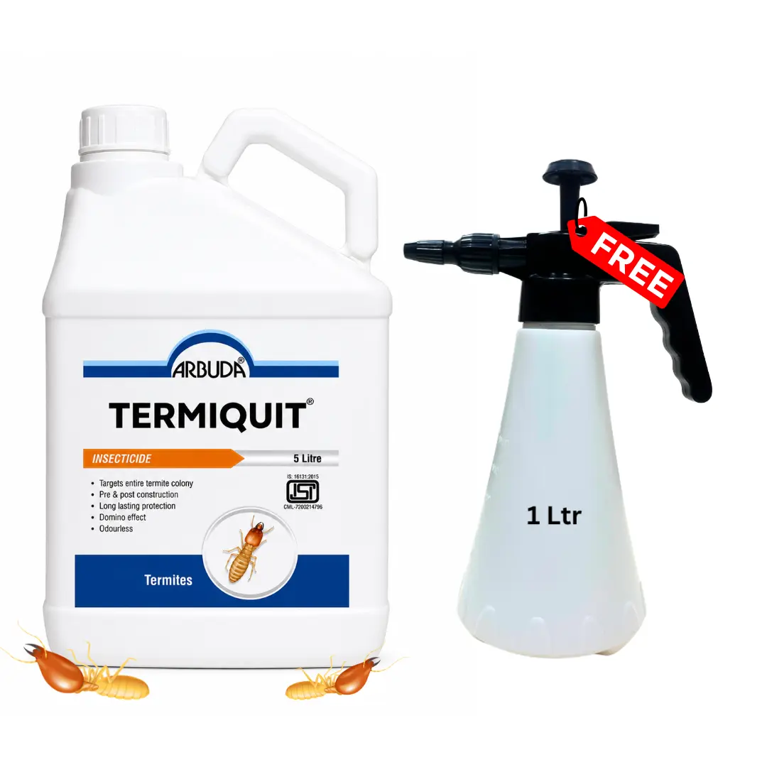 Termiquit 5 Ltr – Imidacloprid 30.5% SC with Free 1 Ltr Sprayer Bottle