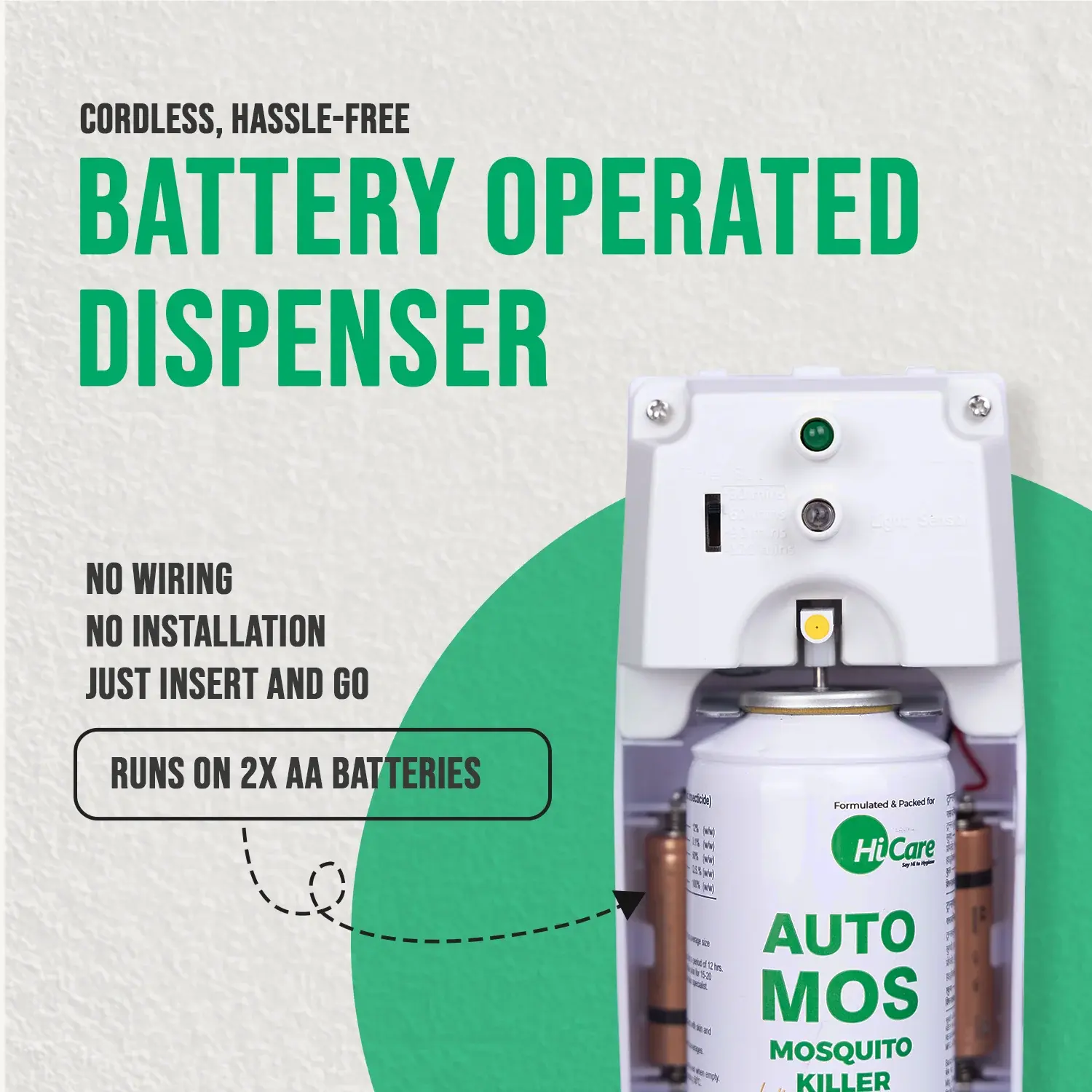 AutoMos Mosquito Repellent Refill – 90 Days Protection