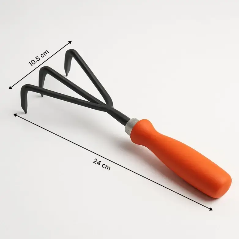 Falcon FCH-305 Hand Cultivator | Lightweight Steel Garden Cultivator for Soil Loosening, Weeding & Digging