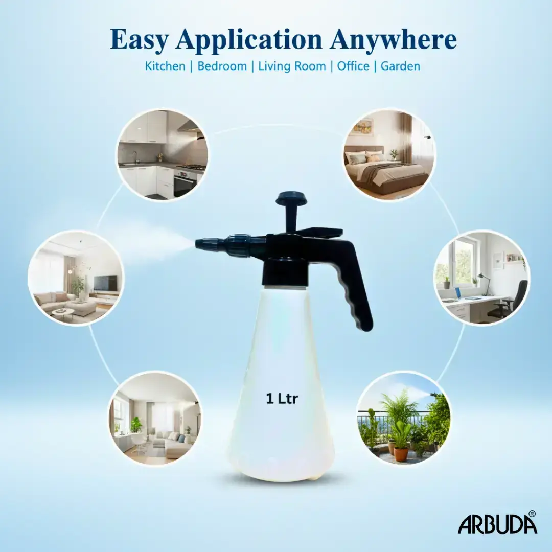 1 Litre Manual Pressure Sprayer with Adjustable Nozzle