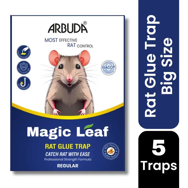 Magic Leaf - Big Size Pack of 5 Qty | Rat Glue Trap