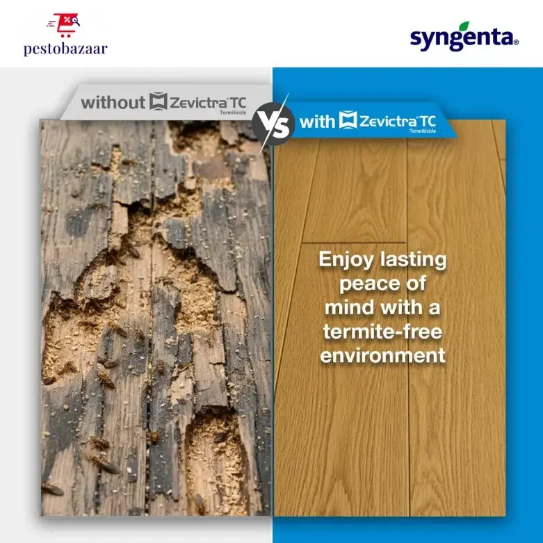 Syngenta Zevictra 1L | Imidacloprid 30.5% SC - Anti Termite Chemical For Construction | Termite Killer Chemical For Long Lasting Control | Pre & Post Construction Termite Killer| Deemak Killer | Pest Control