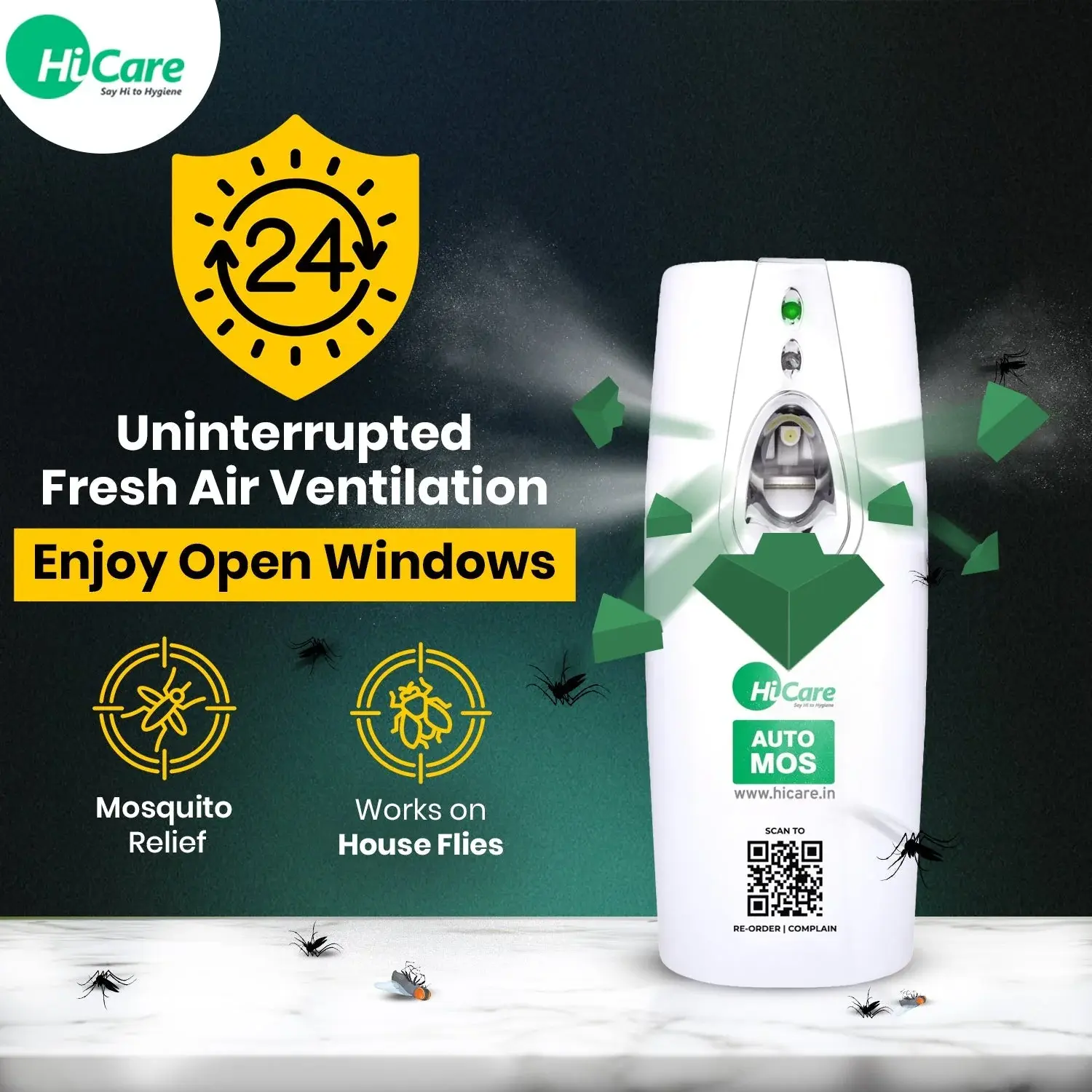 AutoMos Mosquito Repellent Refill – 90 Days Protection