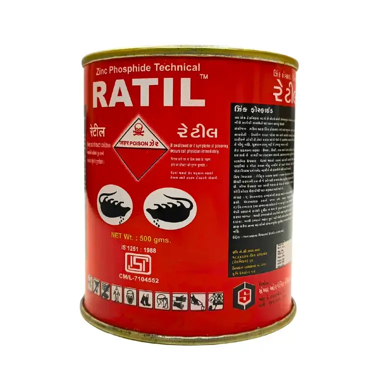Ratil - Rat Repellent Powder for Home 500 gm | Zinc Phosphide Rat Killer for Rat & Mouse Control in Home, Car & Outdoors | Fast Acting Rodent Control Powder