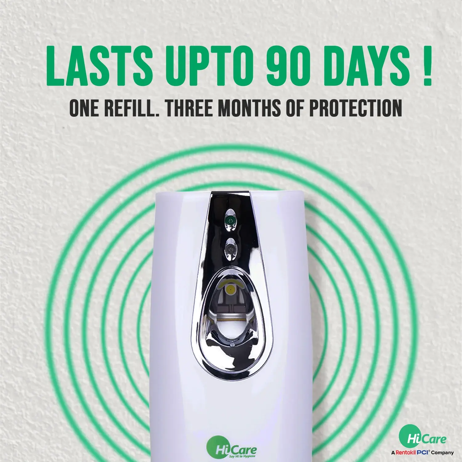 AutoMos Mosquito Repellent Machine + 1 Refill – 90 Days Starter Pack