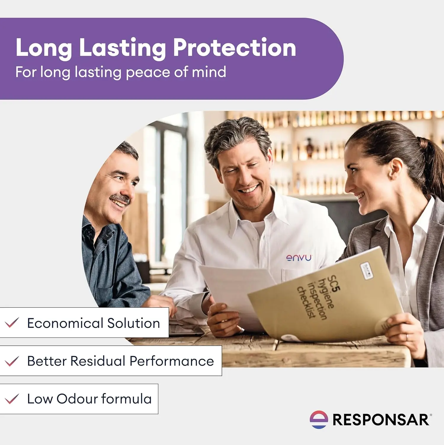 Responsar SC 100 ml Pack of 2 | Odorless Cockroach, Mosquito & Housefly Control Insecticide | Beta Cyfluthrin 2.45% SC Fast Acting Pest Control