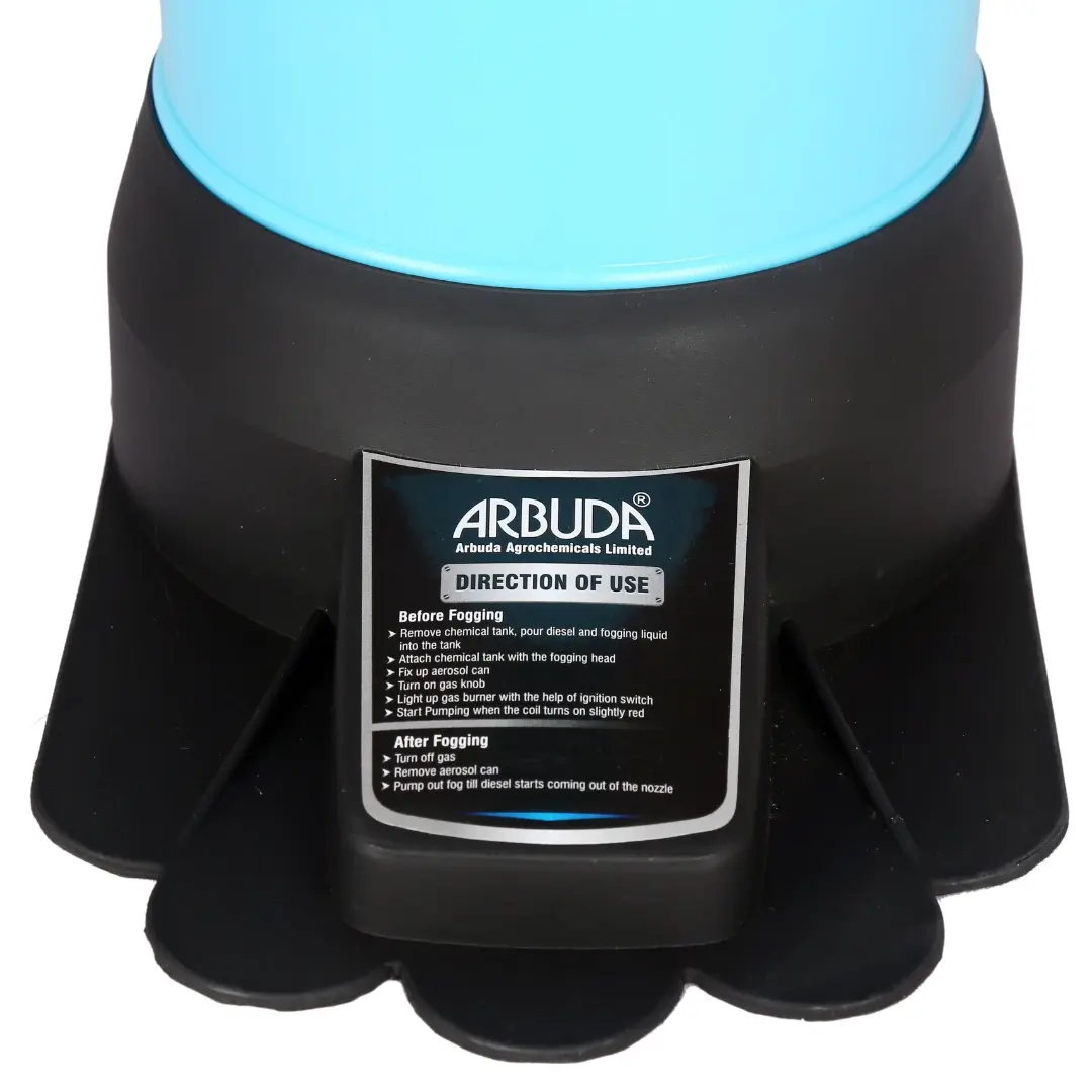 Silent Saviour- Zero Maintenance Heavy Duty Mini Fogging Machine For Mosquito & Pest Control (2 LTR Tank), Portable Fogger with Mosquito killer Fogging Liquid & Pesticide & 4 Gas Cans Included | Effective Fogging With Extra Dense Fog