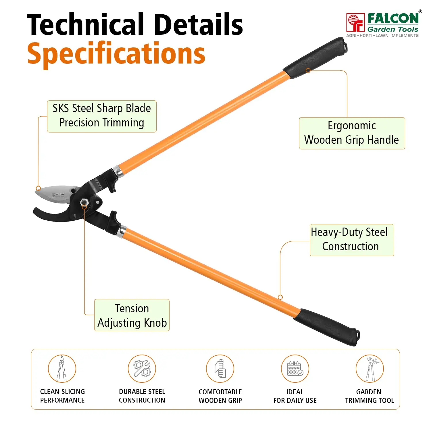 Falcon SPLS 7008 Heavy Duty Lopping Shear