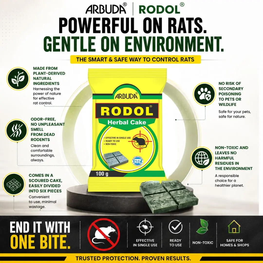 Rodol - Herbal Rat Killer Cake