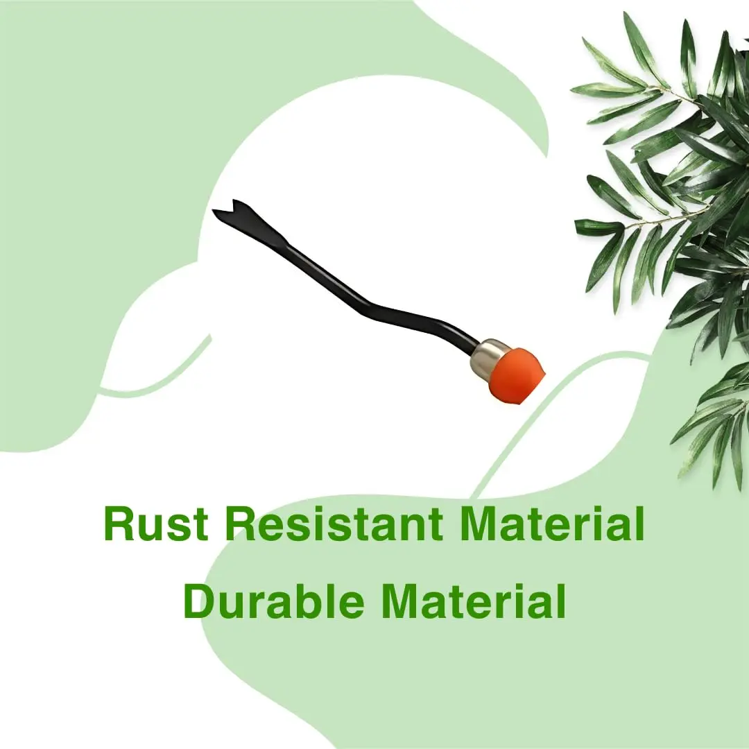 Falcon FW-900 Gardening Hand Weeder with Wooden Handle | Manual Weed Remover Tool for Garden & Lawn