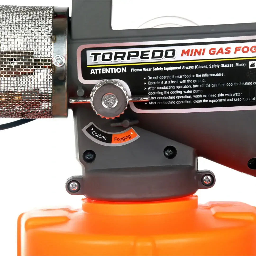 Torpedo Mini Fogging Machine for mosquito 1 Qty with Gas Cans 4 Qty & 1L Deltafog 1 Qty
