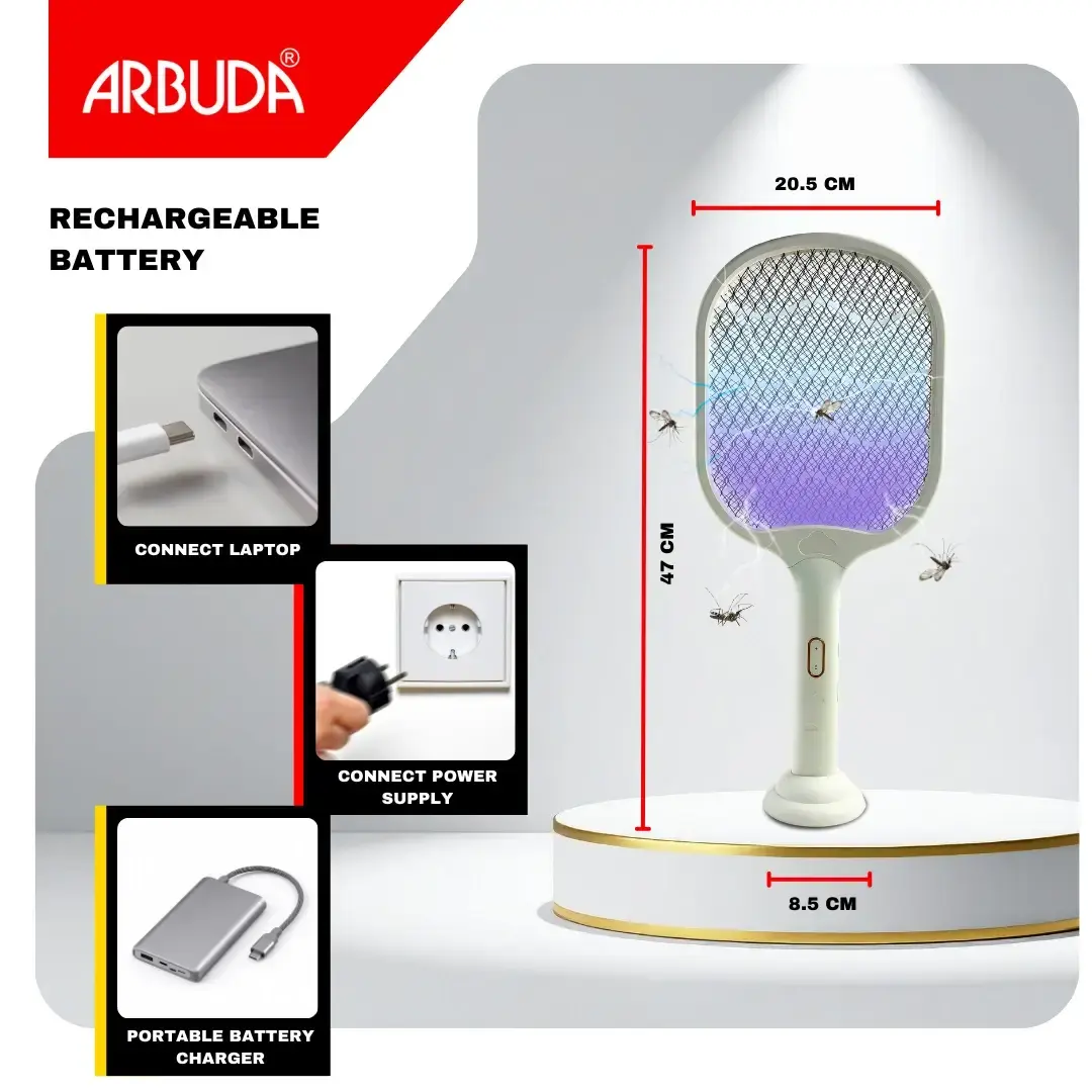 Zappito – Smart Rechargeable Mosquito & Fly Swatter