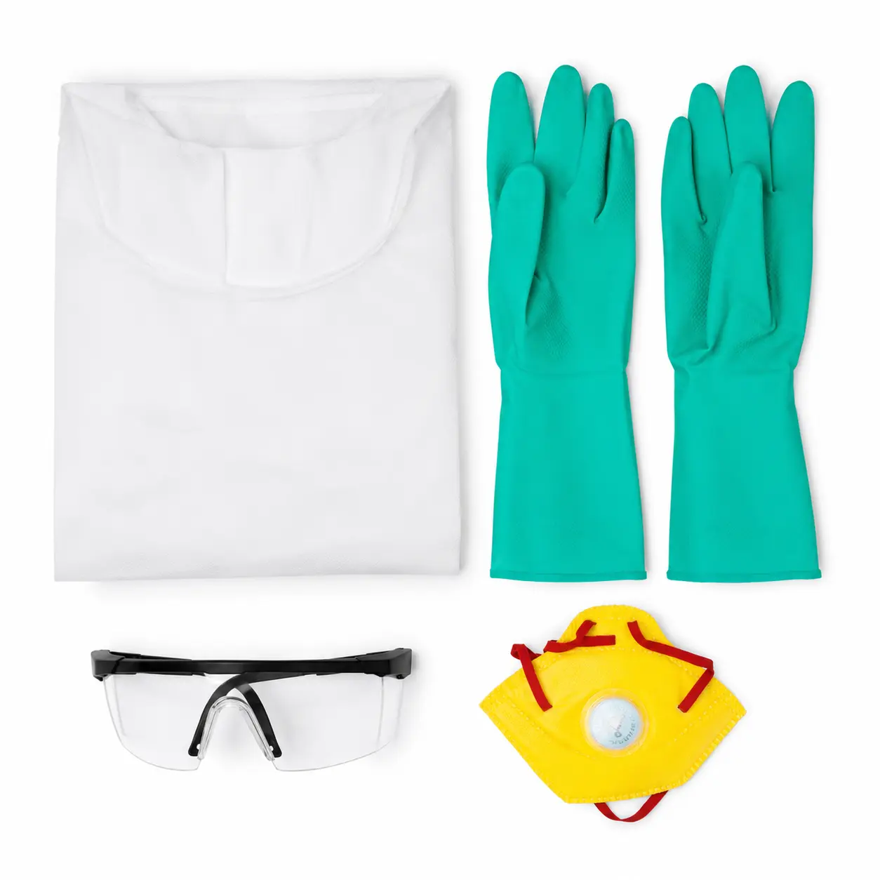 PPE Kit for Home Pest Control | Safety Apron, Gloves, Mask & Protective Glasses | DIY Protection Kit