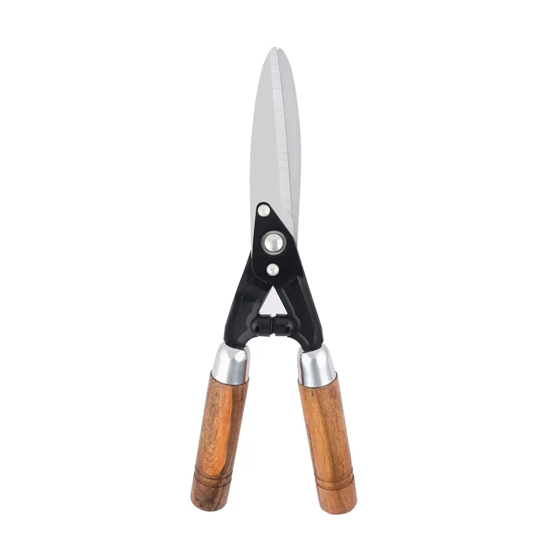 Falcon FHS-666 Steel Hedge Shear with Wooden Handle | Hardened Steel Blades