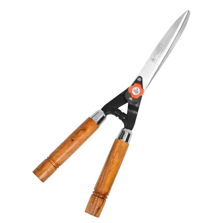 Falcon FHS-999 (W) Hedge Shear with Wooden Handle | 535mm Manual Hedge Trimmer