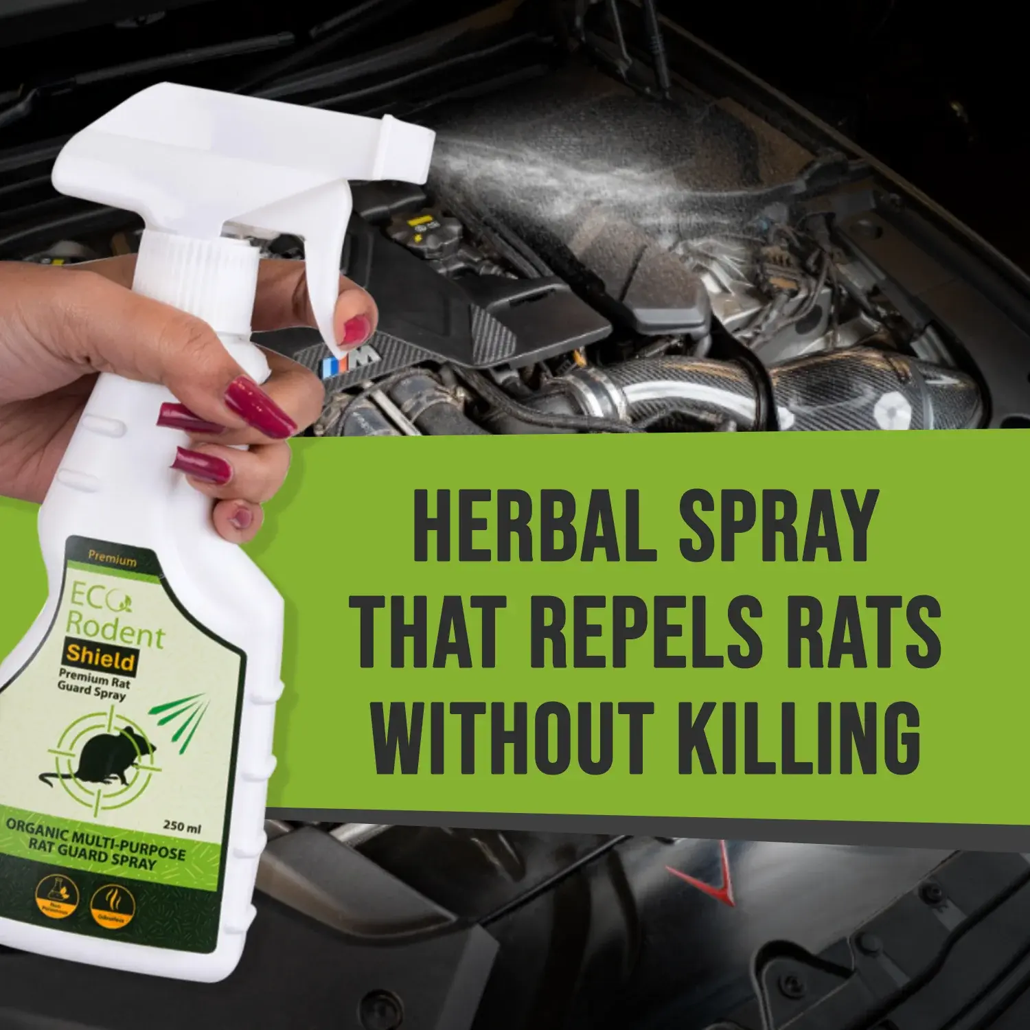 EcoRodent Shield – Non-Toxic Rat & Mouse Repellent Spray